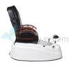 FOTEL DO PEDICURE Z MASAżEM BR-2307 CZARNY